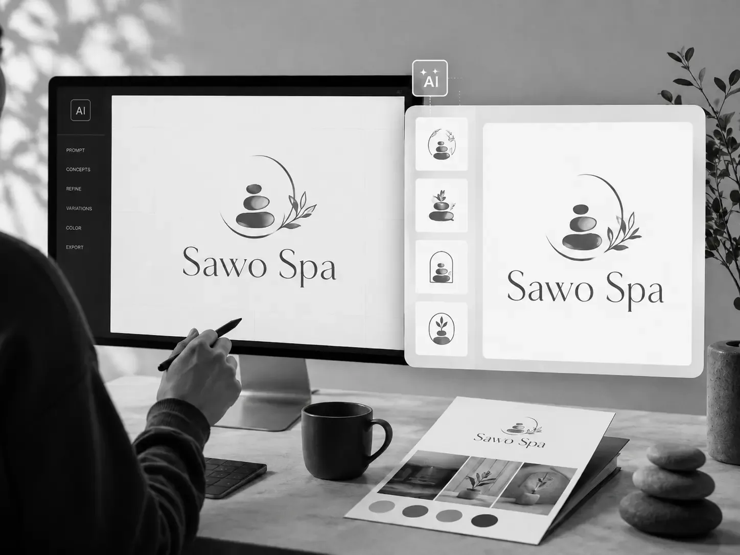AI Logo Design, Thiết Kế Logo AI